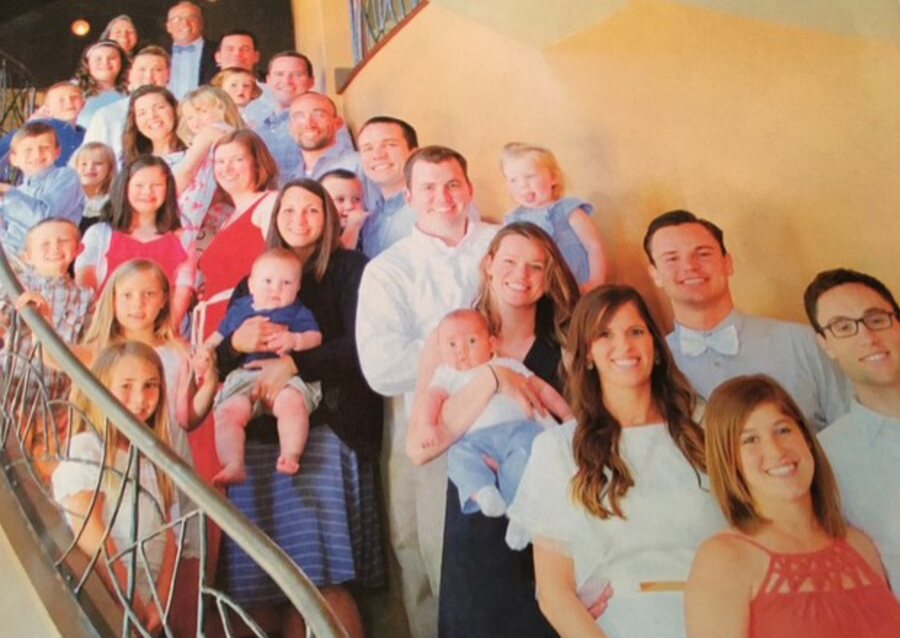 Paul Nix with his family
